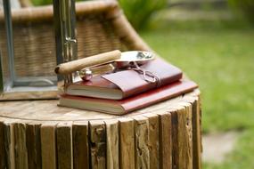 Notebook Book and Cigar