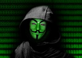 mask internet anonymous green