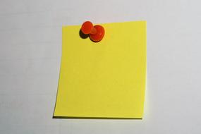 Post It Note yellow
