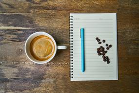 Coffee Cup pen beans