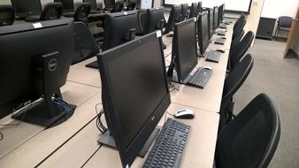 Computer Lab Education class