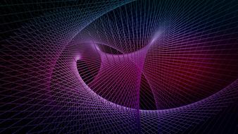 fractals background digitization violet