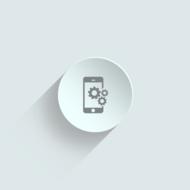 icon mobile plate