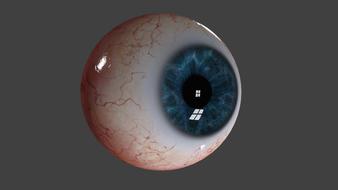 digital design of eye