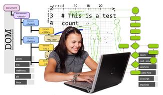 clipart of learn school student programming