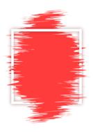 picture element frame red clipart