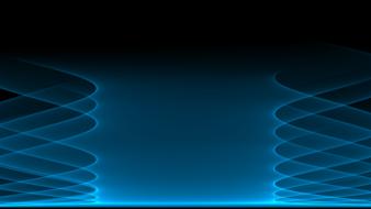Beautiful background with blue and black patterns, clipart