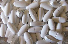 white long Tablets, background