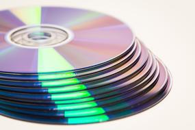 colorful Dvd Blank Data