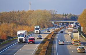 landscape of Traffic road Highway Feierabend