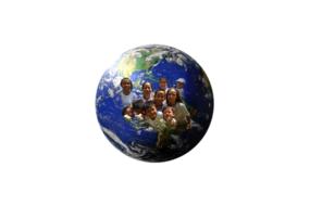 earth blue planet globe