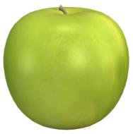 Graphic clipart of Apple Fruit