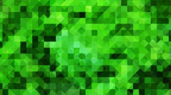 computer graphics as a green background