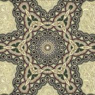 illustration of surreal design graphic pattern