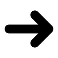 application arrow sign