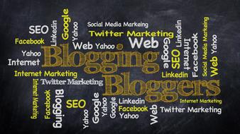 blogging, social media, word cloud