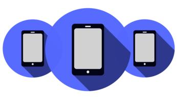 triple icon, smartphones