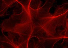black red optical light show