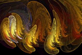 clipart of generated fractal art mathematics