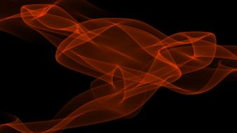 abstract red fractal art