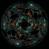 Fractal Computer Graphics as background