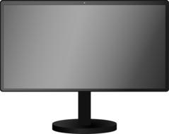 gray screen monitor