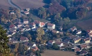 Panorama view of Village Fall