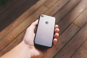Iphone Apple Mobile in hand