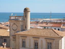 Beautiful and colorful Museum Baroncelli on the coast of Saintes-Maries-De-La-Mer in France