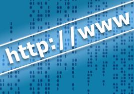 internet surfing, link at binary code