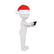 christmas white male full body