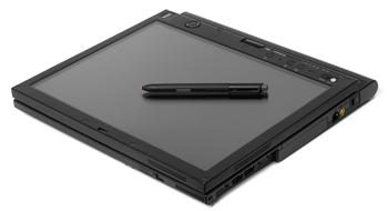 Lenovo X61 Tablet on white background