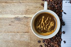 fresh coffee as a concept design