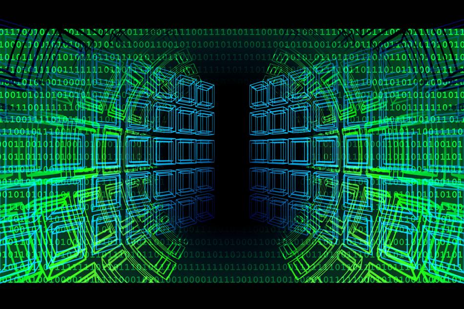 technology artificial intelligence as background