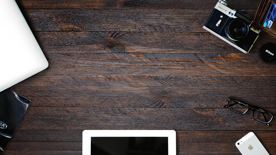 background with digital gadgets