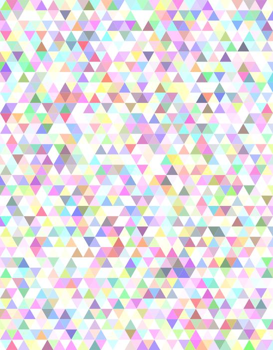 mosaic of triangles as background