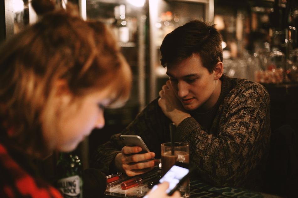 People and iphone