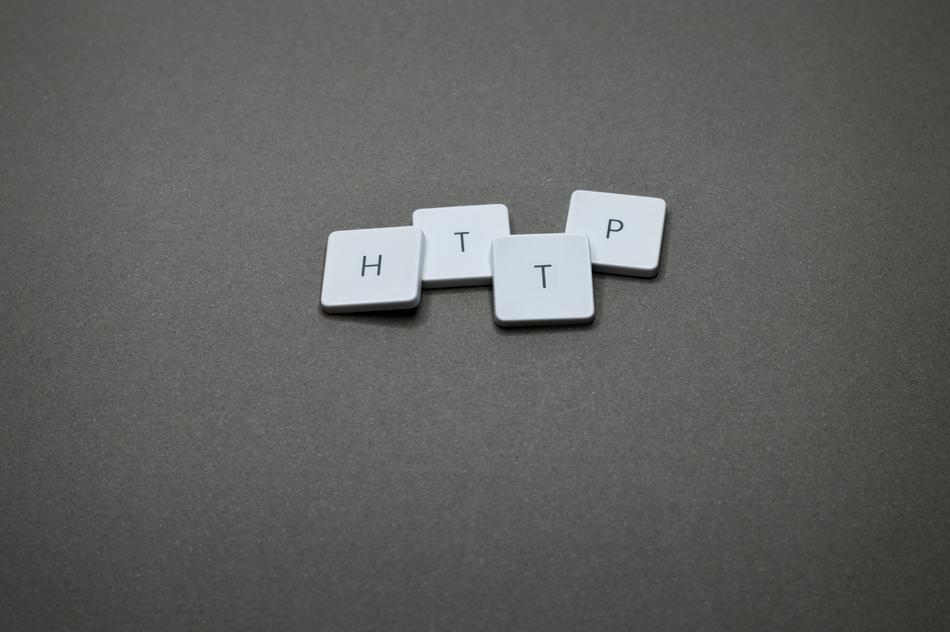 Http as a keys of a computer keyboard