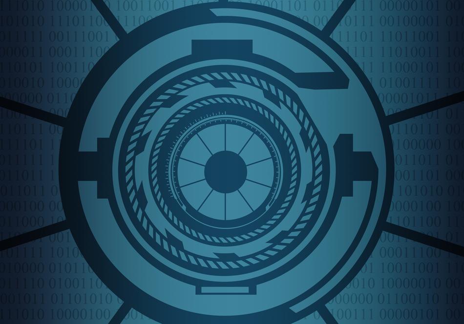clipart of technology background binary