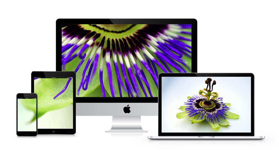 Imac Flowers screen