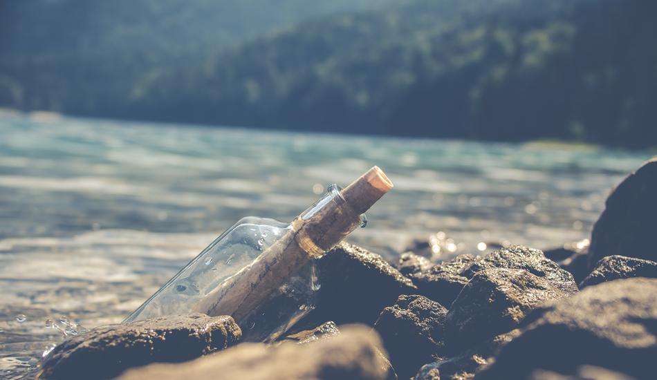 Post Glass Bottle