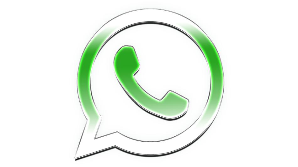 whatsapp icon as a green drawing