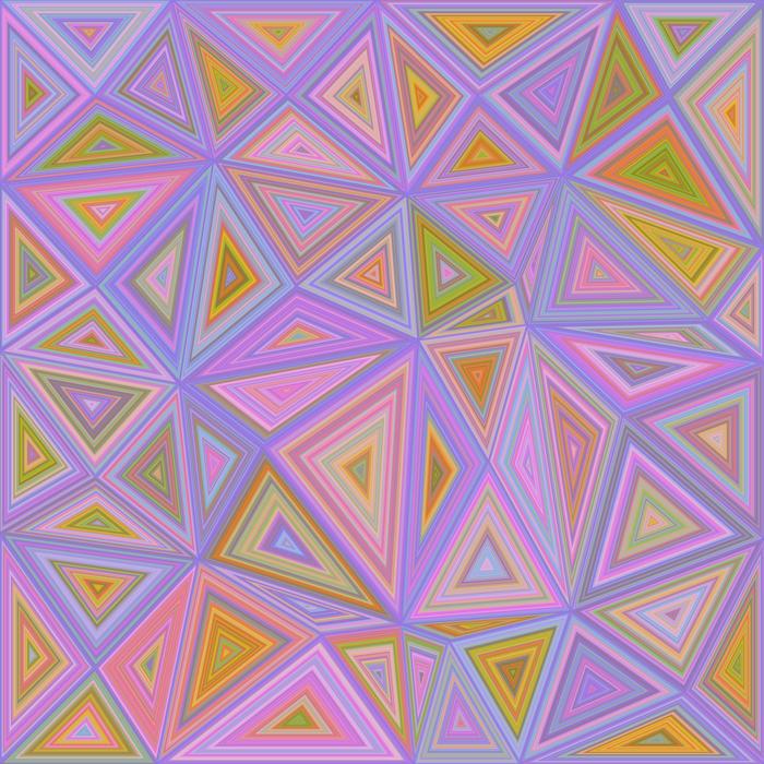 triangle digital polygonal poly drawing