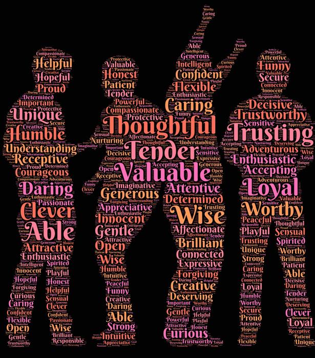 goodness value worth trust words