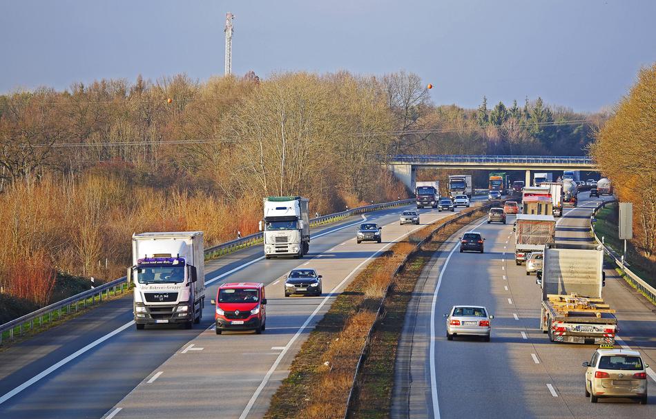 landscape of Traffic road Highway Feierabend