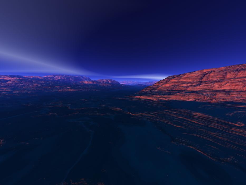 landscape of Outdoors Sunset Sky