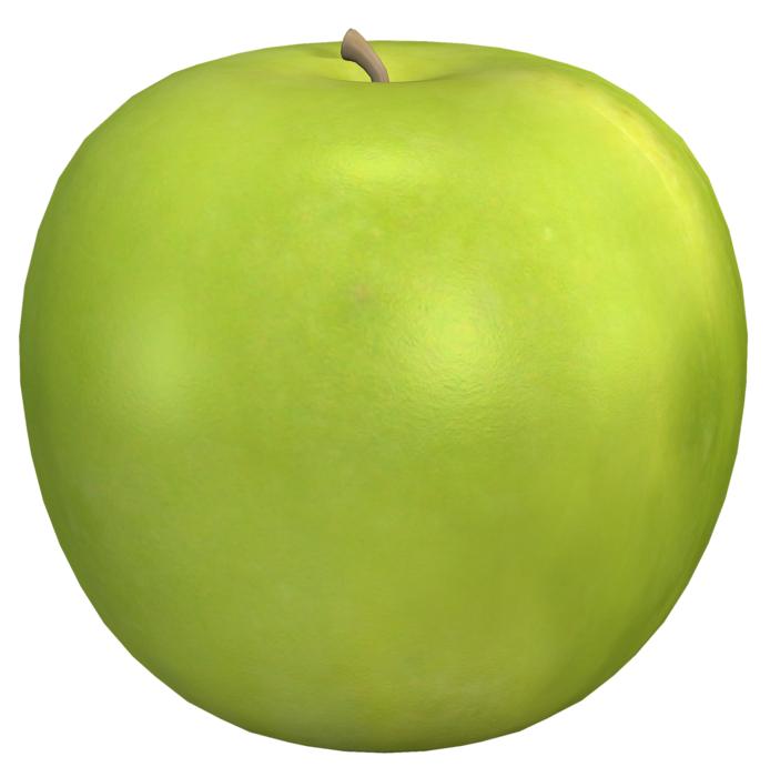 Graphic clipart of Apple Fruit