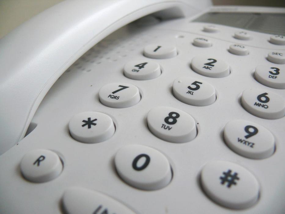 white Home Telephone