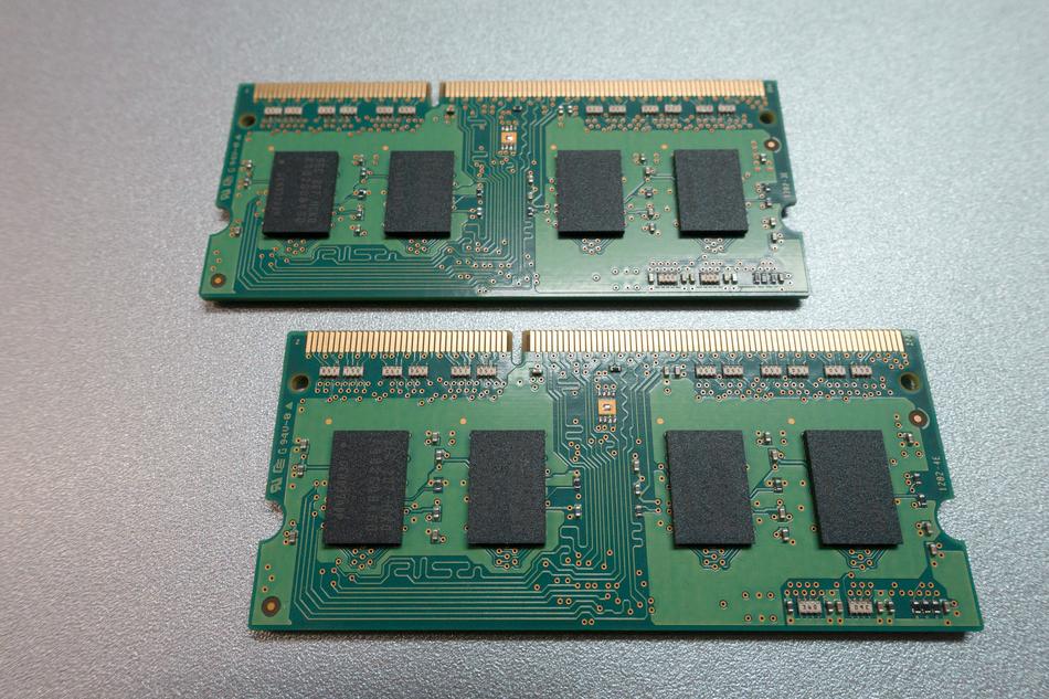 two green PCBs