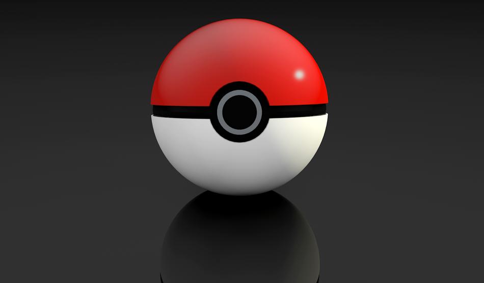 red and white pokemon video game symbol
